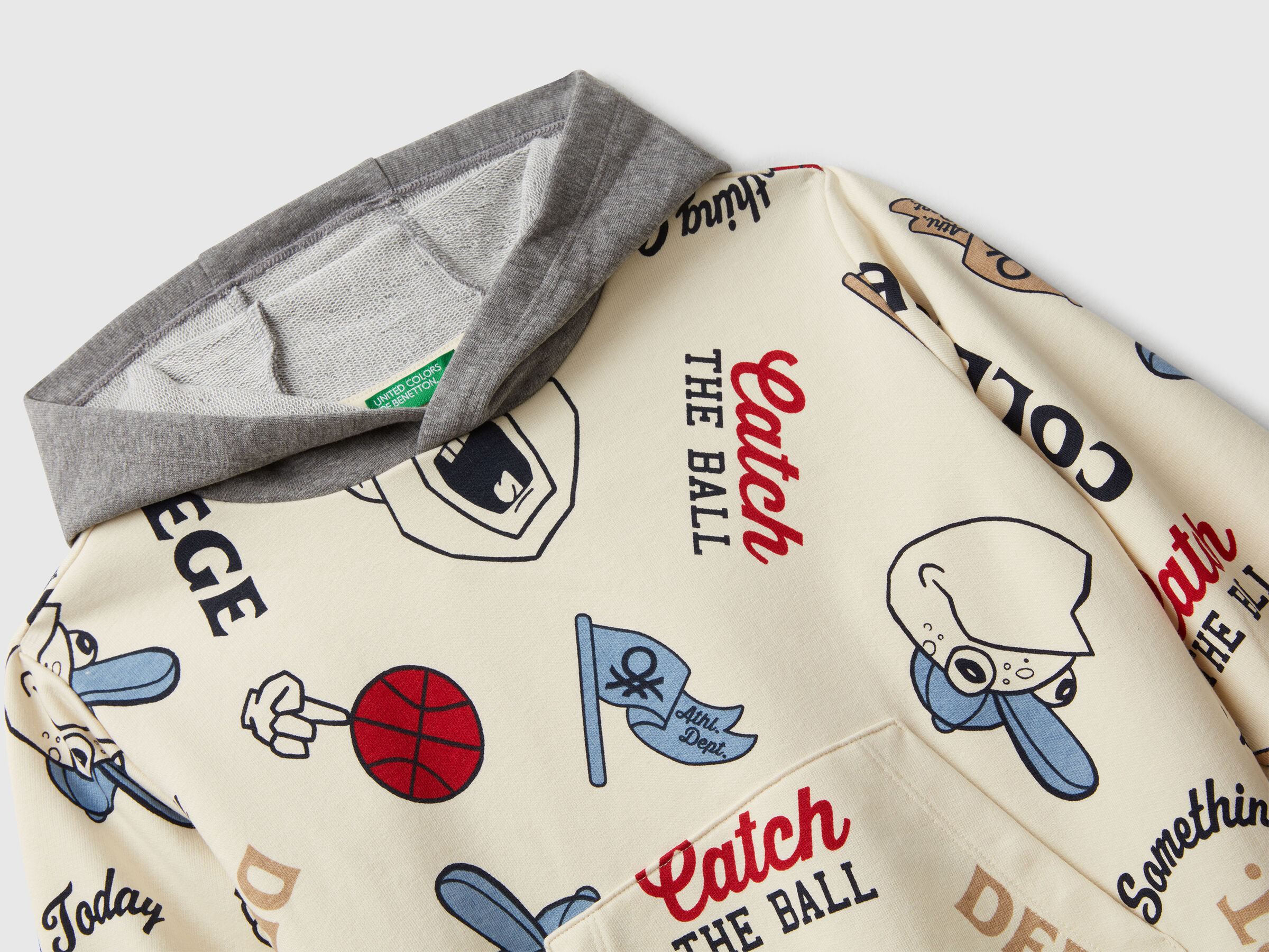 SWEATER W/HOOD Junior Boy image number 3